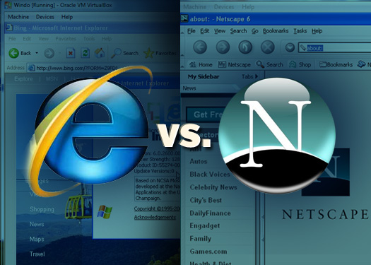 IE vs NS